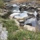 出雲湯村温泉　河原の露天風呂の写真